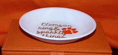 Trinket Dish - Clemson Ring & Sparkly Things